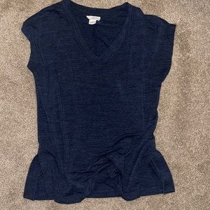 Loft side split shirt